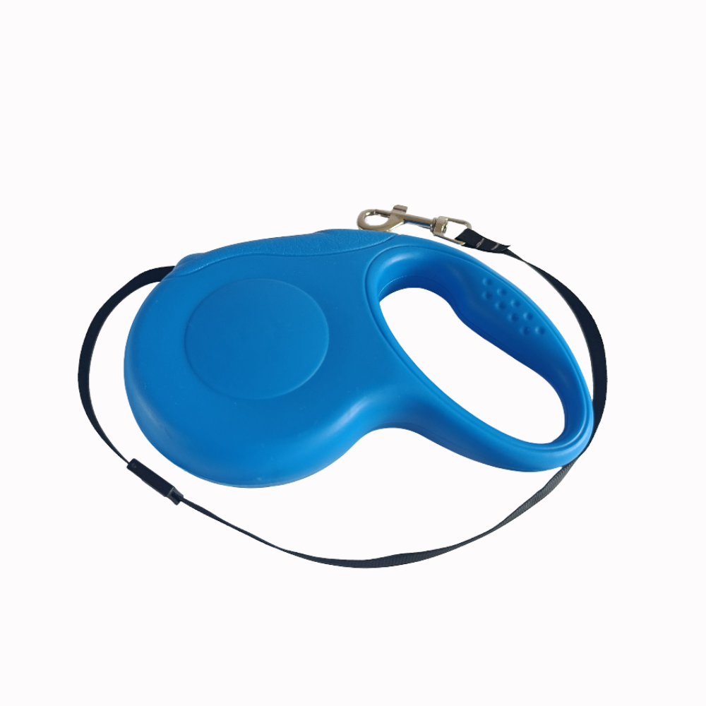 Correa Retráctil 3mt Paseo Mascotas Perro Gato Color Rojo