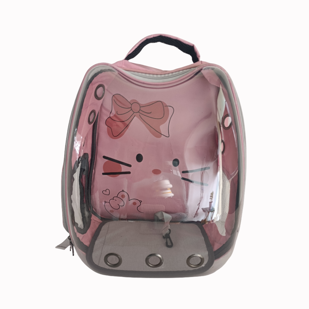 Morral transportador para gatos y perros