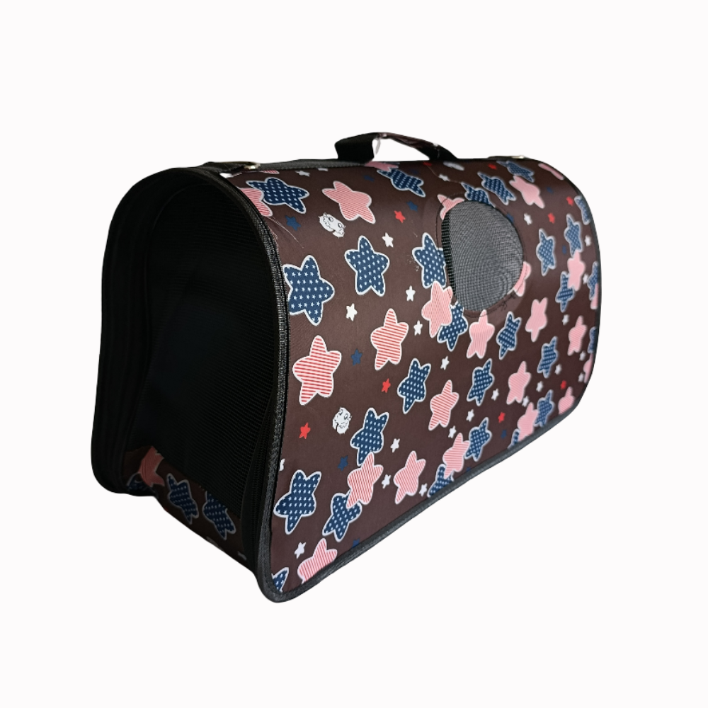 Maleta Transportadora Mascotas Reforzada Diseño Gatos 54cm
