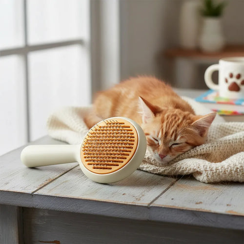Cepillo Mascotas Quita Pelo Desenredante Perros Gatos
