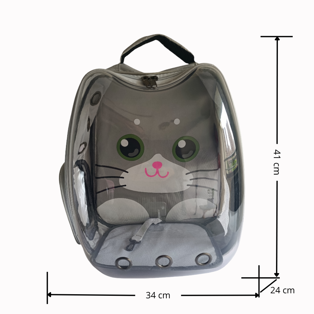 Morral transportador para gatos y perros