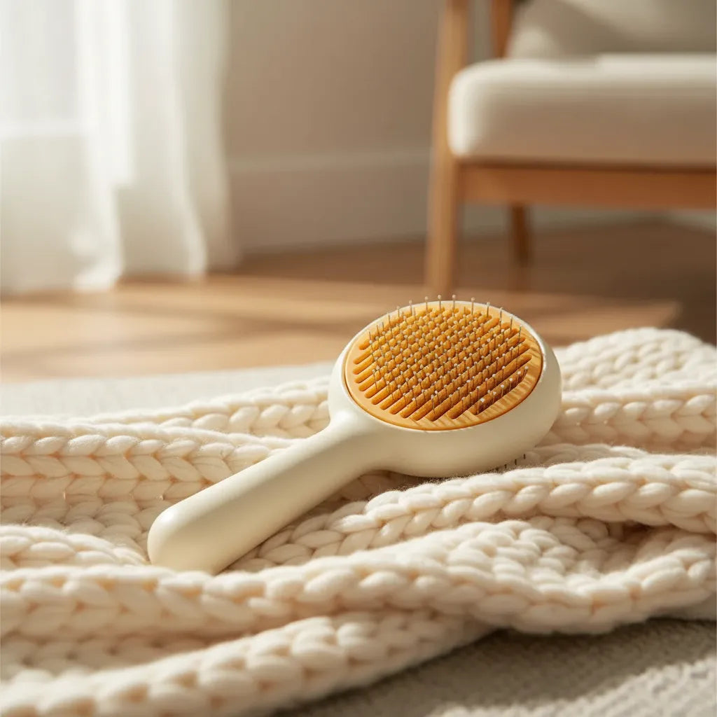 Cepillo Mascotas Quita Pelo Desenredante Perros Gatos