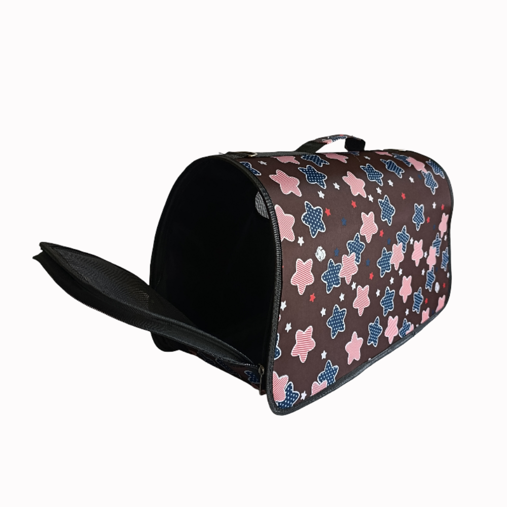 Maleta Transportadora Mascotas Reforzada Diseño Gatos 54cm