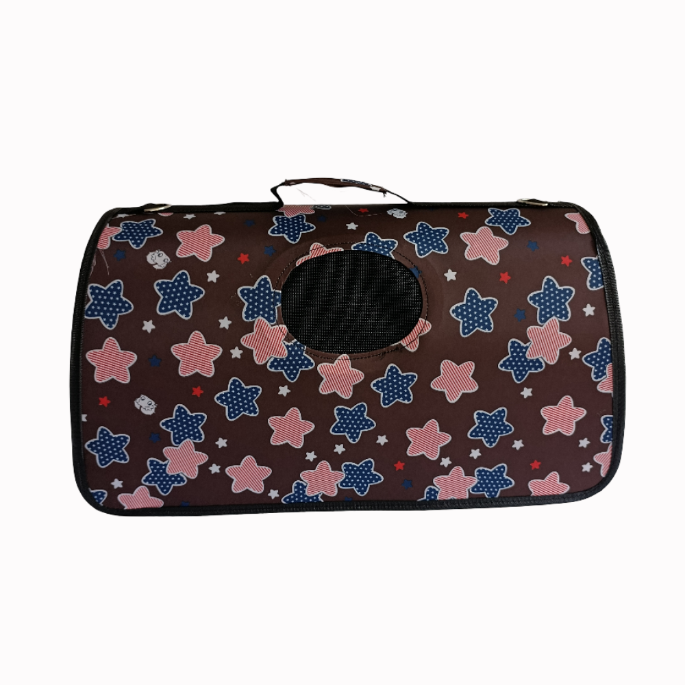 Maleta Transportadora Mascotas Reforzada Diseño Gatos 54cm