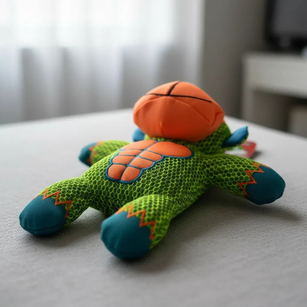 Juguete Peluche Resistente Perro Con Sonido Mordedera