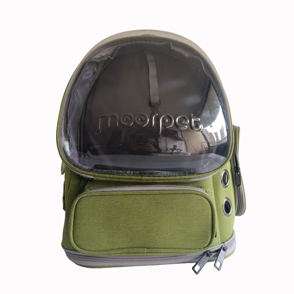 Morral Transportador Para Mascotas Tipo Cápsula Espacial