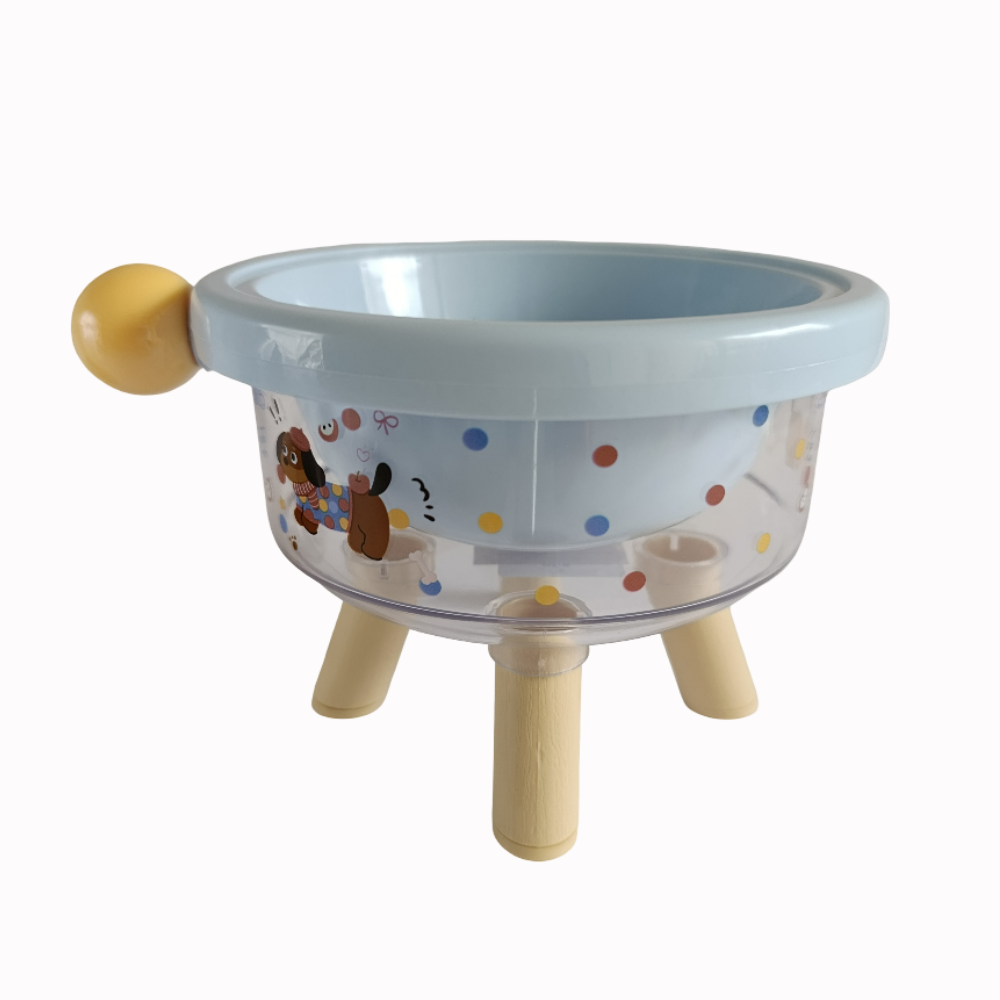 Comedero Elevado Para Perro Y Gato Diseño Animado