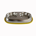 Comedero Bebedero Doble Acero Inoxidable Mascotas